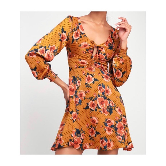Free People Dresses & Skirts - Free People Morning Light Golden Dress